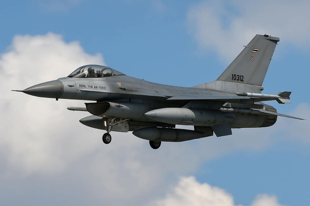 Thai F-16 Fighter Jet Shot Down This Morning During Clash with Cambodia